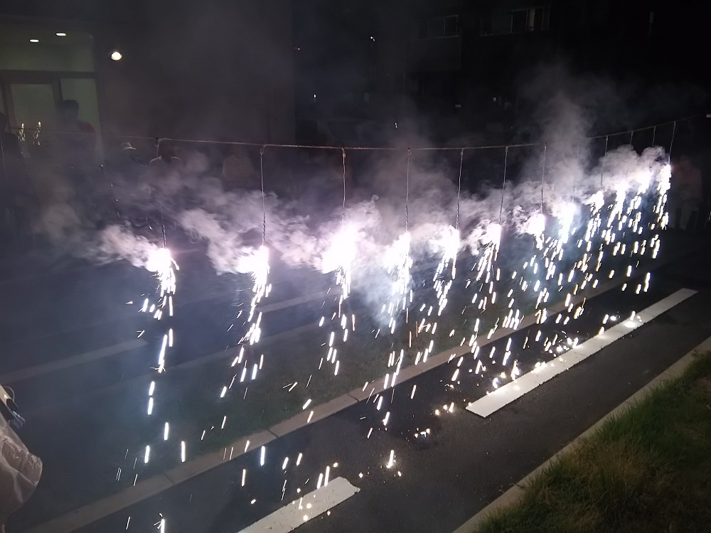 ウエルビィ吉島で合同花火大会【広島】