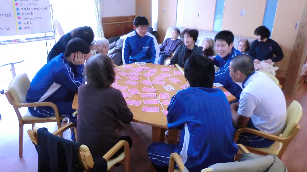 高川学園の学生さんが実習に来られました【山口】