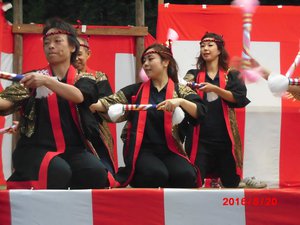 サンキ・ウエルビィ小規模＆ＧＨ秋鹿＿特養あいかの里夏祭り-2