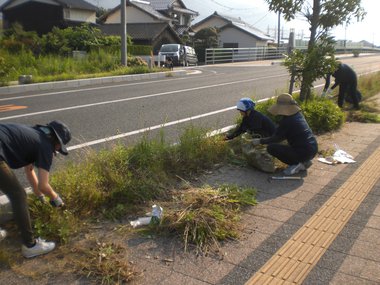 サンキ・ウエルビィ_小規模多機能センター出雲_清掃活動-6