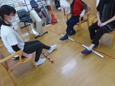 あるくカフェでトレーニング