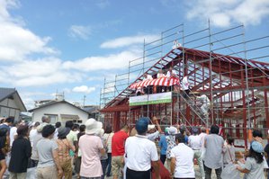 サンキ・ウエルビィ_グループホーム柳井上棟式-5