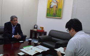 サンキ・ウエルビィ_日本経済新聞_社長取材